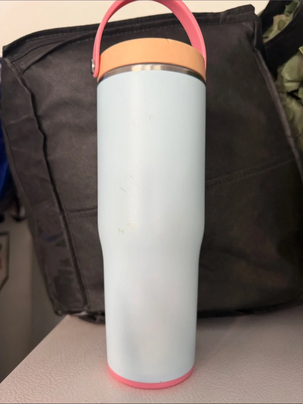 Swig Water bottle  Insulated Pink & Light Blue Tumbler